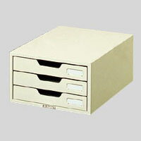 ナカバヤシ　レターケース　NLC-3　258X341X151　A4判　タテ型　3段