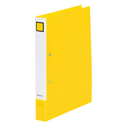 Dリングファイル＜脱・着＞A4S　黄