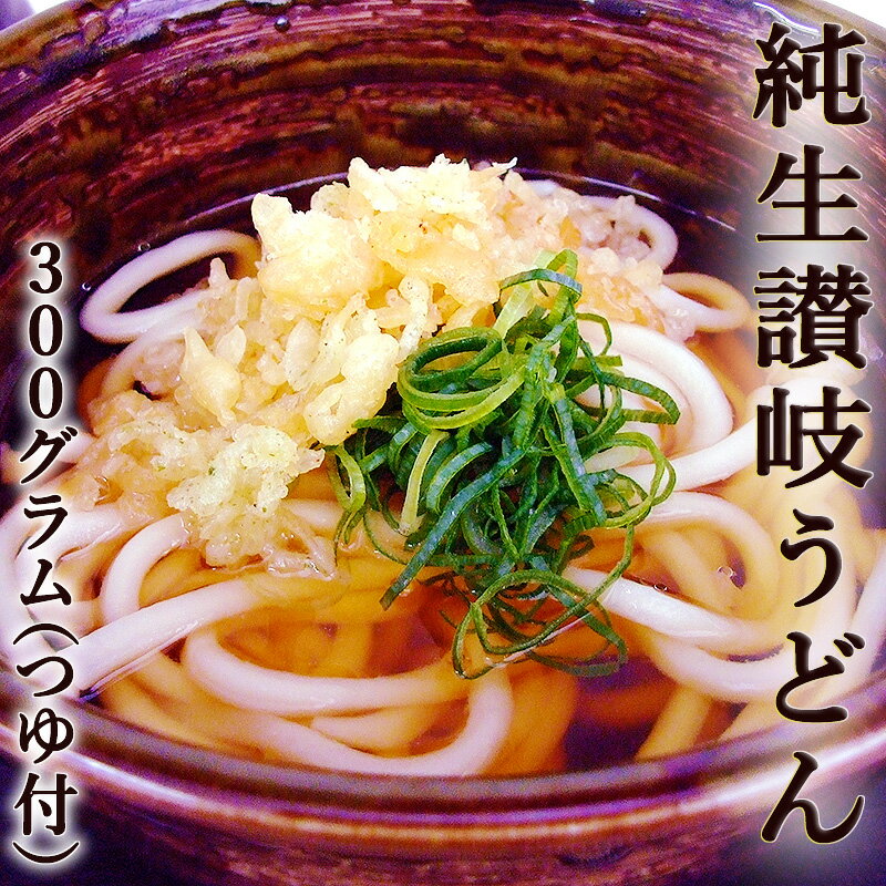 讃岐うどん 純生タイプ 300g×1袋 つ