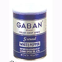 【業務用】GABANギャバン胡椒（コショウ・Pepper）ホワイトペパー（パウダー)200g
