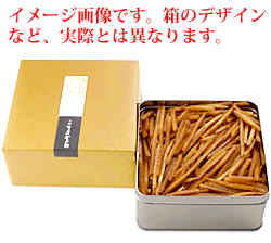 ★芋けんぴ・ご贈答用缶入り／消費税・送料込み★クール便は＋105円・代金引換は＋210円です。【SBZcou1208】【楽ギフ_包装】【楽ギフ_のし】【楽ギフ_メッセ】【05P24Aug12】【RCP1209mara】【RCP】【マラソン201211_食品】【Marathon10P03nov12】