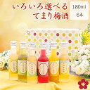 梅酒 飲み比べセット お酒 プレゼント 蜂蜜梅酒 なでしこのお酒てまり 奥さん 妻 奥様 花以外 おしゃれ かわいい 人気 送料無料 UMESHUfor ma10 敬老の日