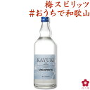 お酒 梅焼酎 香雪 梅スピリッツ ウメスピリッツ UME SPIRITS 金賞受賞酒 梅酒を蒸留したスピリッツ プレゼント ギフト 人気 ボタニカル 和製スピリッツ KAYUKI 日本酒 焼酎 梅酒 酒蔵 中野BC 長久庵[016995] 富士白蒸留所