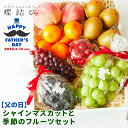 父の日早割 シャインマスカット と 季節 の フルーツセット マスカットフルーツ盛り合わせギフト フルーツ ギフト フルーツギフト 贈答 贈り物 父の日ギフト ...