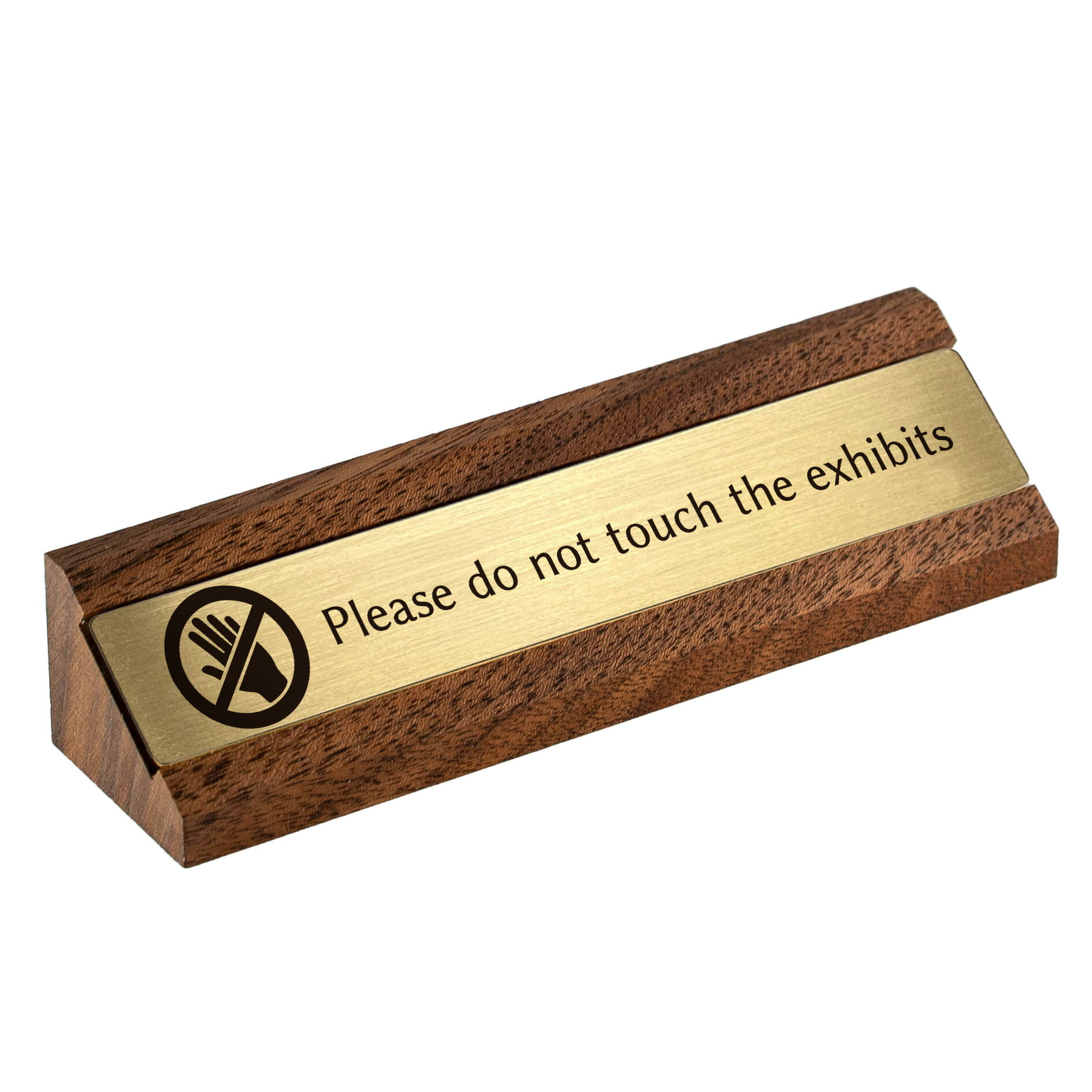 【 LINE登録で300円OFF 】Black Box Buzz 本物の真鍮を使った 「 Please do not touch the exhibits 」..