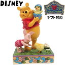くまのプーさん フィギュア プレゼント ギフト グッズ お祝い 人形 置物 ジムショア グッズ 【Disney Traditions】プー&ピグレット ウィズ ...