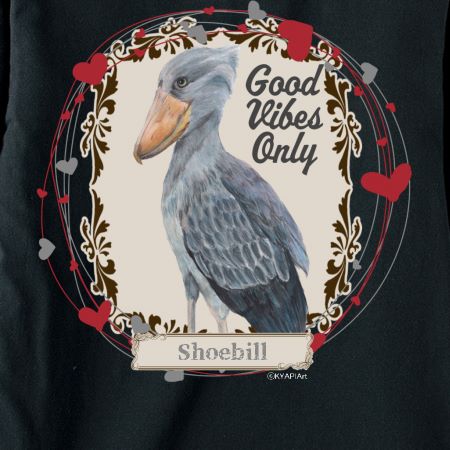 ハシビロコウ グッズ Tシャツ かわいい ギフト 誕生日 実用的なプレゼント 鳥 雑貨 お祝い 名入れ 名前入れ 文字入れ 対応商品 還暦祝い 動物 鳥好き インコグッズ 洋服 レディース メンズ ホワイト ブラック ピンク 白 黒 記念品 KYAPIArt きゃぴあーと chopindesign-10000479 ショパンデザイン 楽天市場店 サンプル画像2