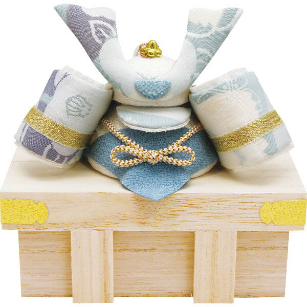 透彩兜飾り小（長持付）　そら