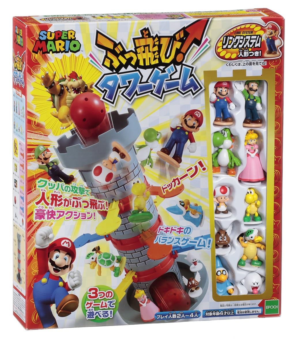 樂天商城 - 【特価】スーパーマリオ　ぶっ飛び！タワーゲーム