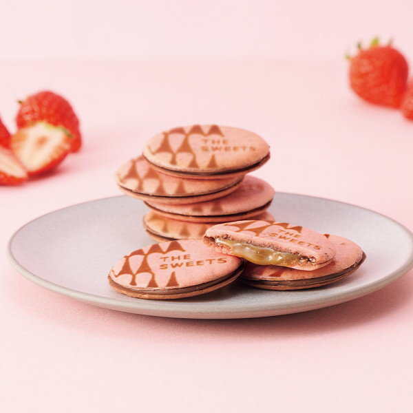 ザ・スウィーツ　苺キャラメルサンドクッキー（12個）