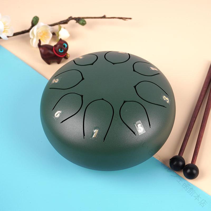 楽器 空霊 鼓 20cm 8音 打楽器 瞑想 ヨガ リラックス 音楽療法 スリットドラム ヒーリング 癒し 音色 インテリア 初心者 演奏 楽器練習 癒しグッズ 室内