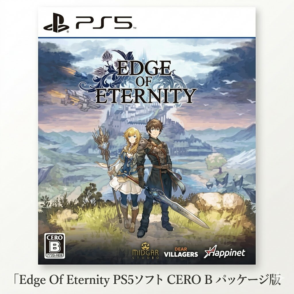 Edge Of Eternity PS5ソフト CERO B パッケージ版