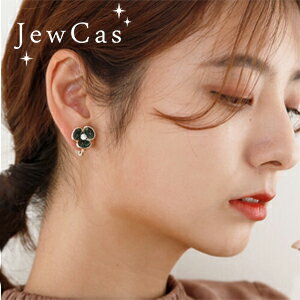 【メール便対応可】JewCas ジャルダン エアフィットイヤリング/グリーン アイボリー JC3610 両耳用 ジュエリー アクセサリー レディース ゴールド ...