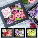 薔薇のバブルバスを詰め込んだ【シャリテローズバスペタル(入浴剤)】 プチギフト・ギフト・プレゼント・女性への贈り物に。泡風呂を楽しむ贅沢なバスグッズ 大量買い まとめ買い BOX入り ソープフラワー フラワーバス 花びら 花束 お返し お礼 ご挨拶 お祝い 実用的