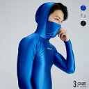 AMORESY アモレシー Hyperion パーカー フーディ ハイネック フェイスマスク ナイロン スパンデックス トレーナー メンズ スポーツウェア イン...
