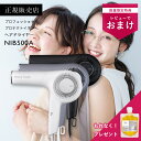 Nobby by TESCOM ノビーバイテスコム プロテクトイオン ヘアドライヤー NIB500A 正規品 軽量 騒音軽減 送料無料 大風量 速乾 ブラック グレー ホワイト 艶髪 プロ仕様