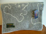 【SALE】TWEEDMILL ツイードミル Pure New Wool Childrens Blanket *grey*