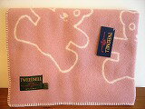 ツイードミル ブランケット 【SALE】TWEEDMILL ツイードミル　Pure New Wool Childrens Blanket *dusky pink*