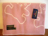 【SALE】TWEEDMILL ツイードミル Pure New Wool Childrens Blanket *dusky pink*