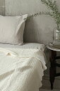 【SALE】fog linen work LHE314-EC コットンワッフルブランケット *ECRU*