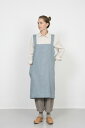 【SALE】fog linen work LKA213-2425 スクエアクロスエプロン *クレール*