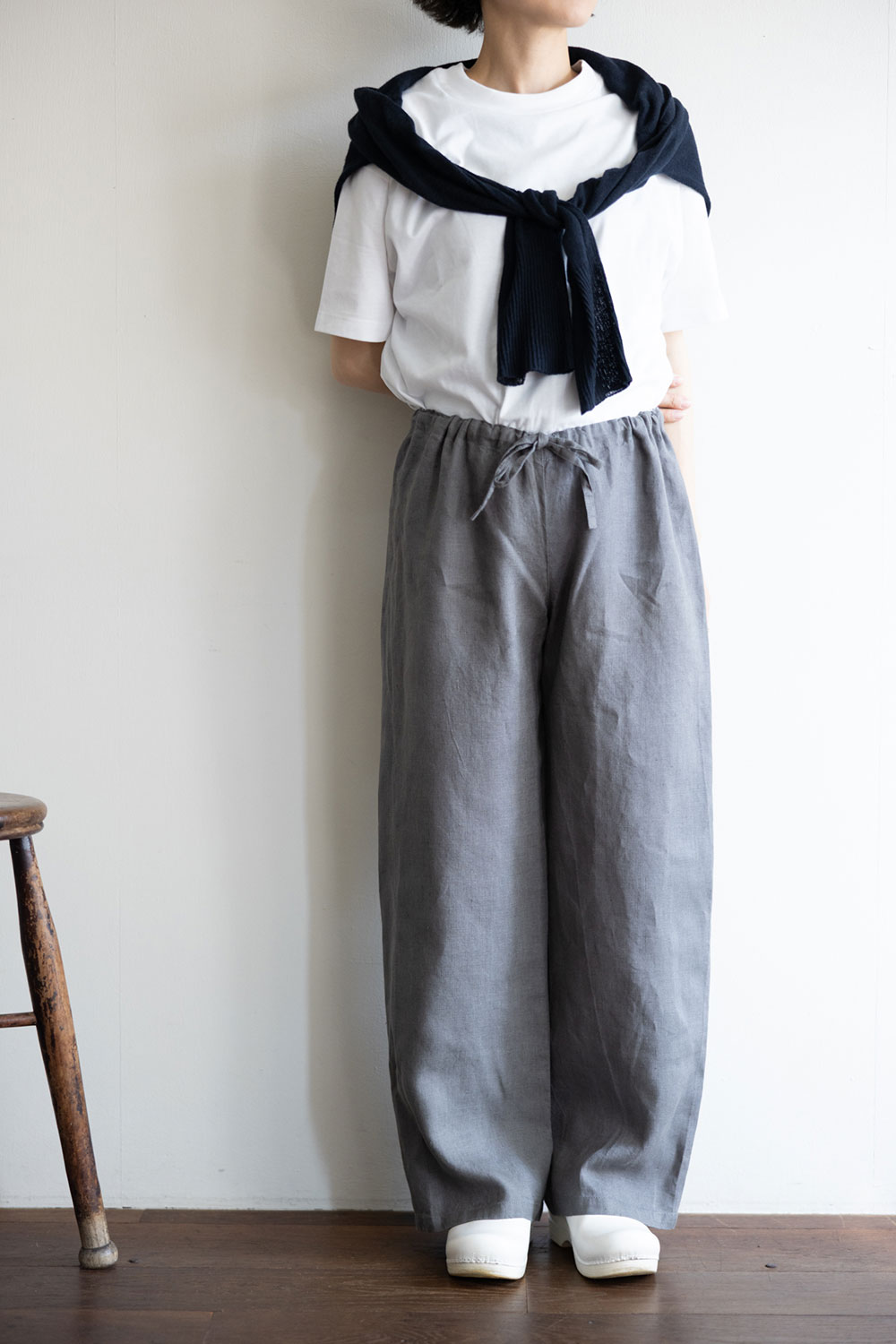 Rakuten - fog linen work LWW119-93 オワーズ　リネンパンツ　 *アシェ*