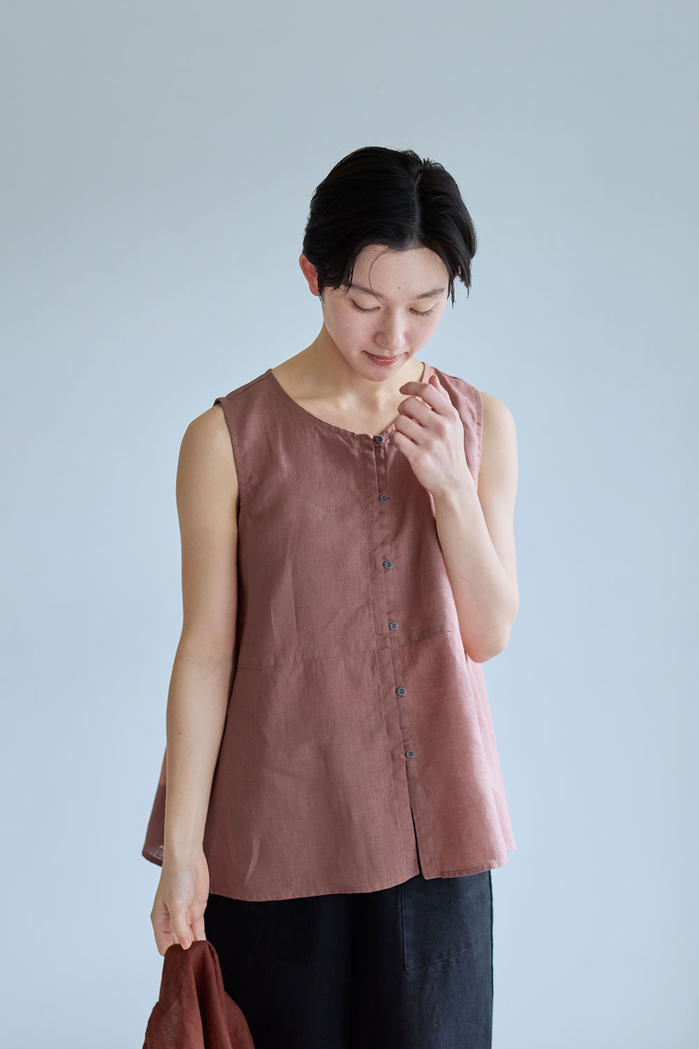 fog linen work LWC039-86A ノエル　トップ *ブリック*