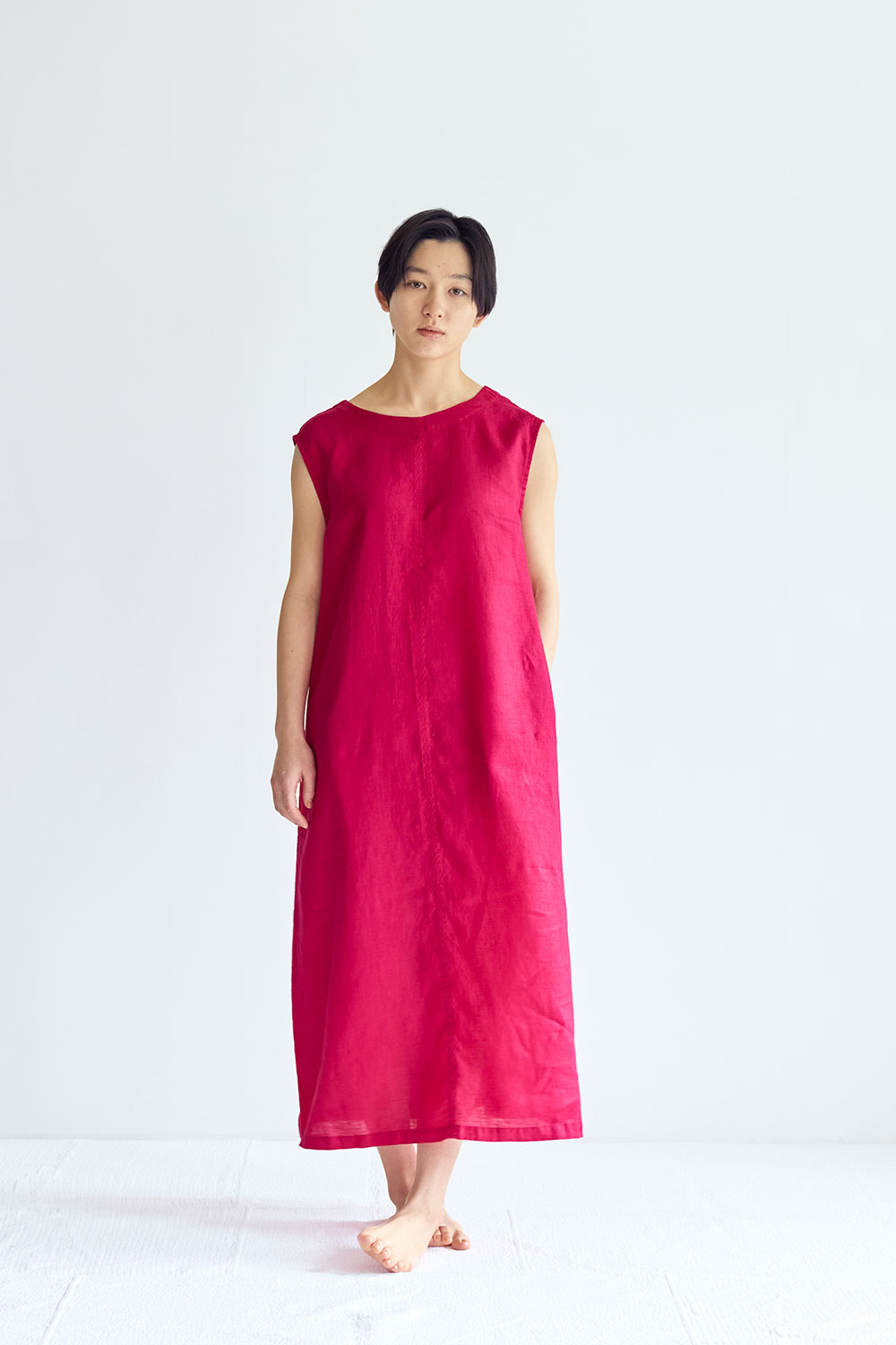 fog linen work LWC055-10A ダニエル　ワンピース *フランボワーズ*