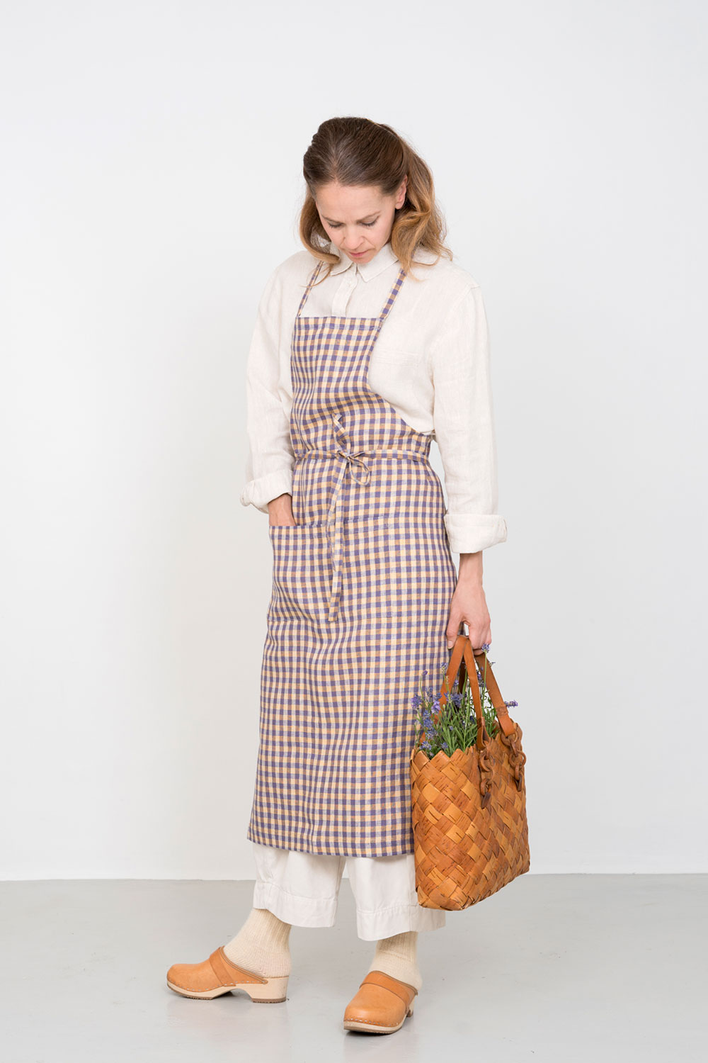 Rakuten - fog linen work LKA004-PUYE リネンフルエプロン *ロンフィル*