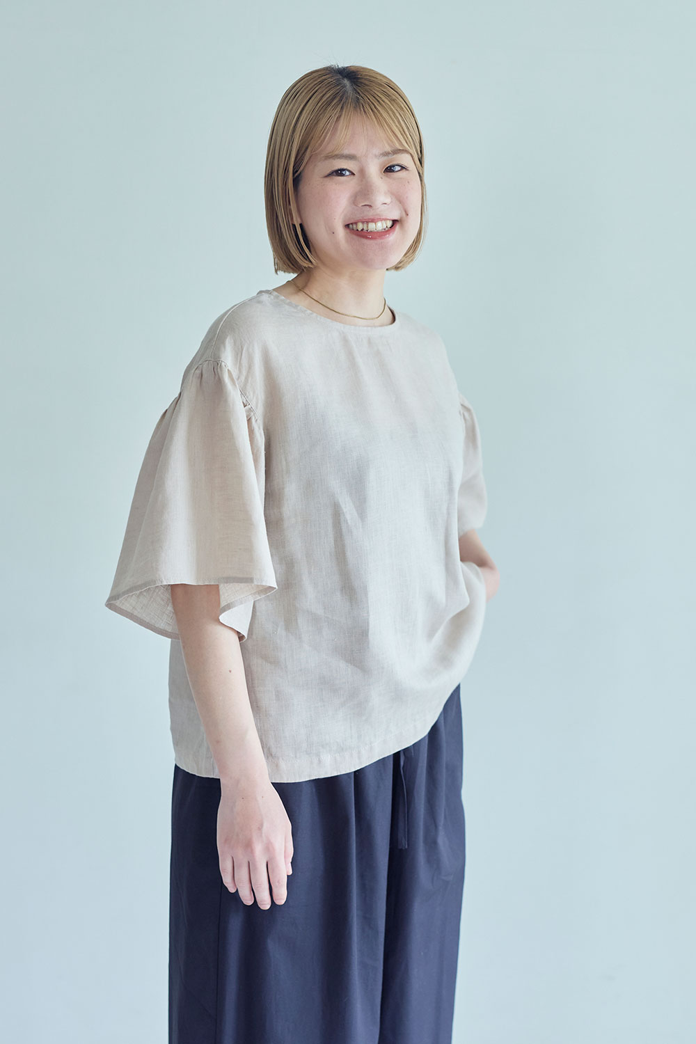 Rakuten - fog linen work LWC044-2370 コニー　トップ *イヴォワール*