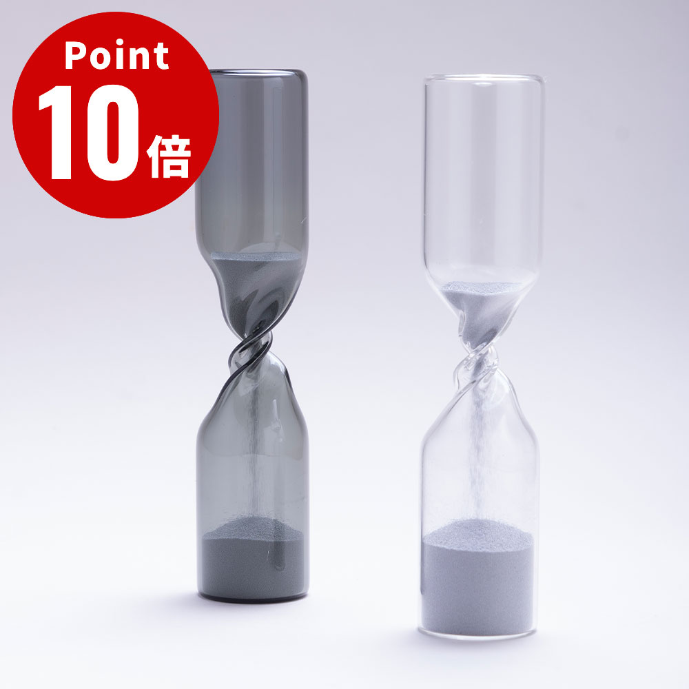 Rakuten - 《全2色》100percent TIMELESS タイムレス 砂時計【100% 砂時計 デザイン雑貨 ガラス オブジェ インテリア 北欧 モダン シンプル 韓国インテリア ギフト 贈り物 プレゼント】
