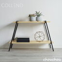 《全2色》COLLEND アイアンレッグラック 2段 【コレンド デザイン雑貨 インテリア 収納ラック ディスプレイ リビング オブジェ 観葉植物 北欧 ブルッ...