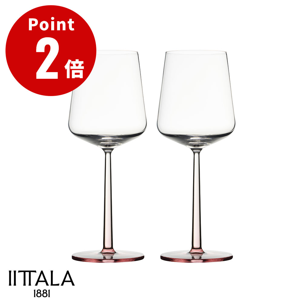 Rakuten - iittala イッタラ エッセンス レッドワイン ペア ローズ デザイン雑貨 キッチン雑貨 ドイツ 北欧 シンプル フィンランド ディナー お祝い ギフト プレゼント ワイングラス ペアグラス