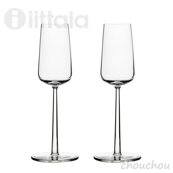 iittala Essence シャンパングラス ペアセット 210ml エッセンス 【イッタラ デザイン雑貨 キッチン雑貨 台所 北欧 シンプル フィンランド ディナー お祝い ギフト プレゼント】