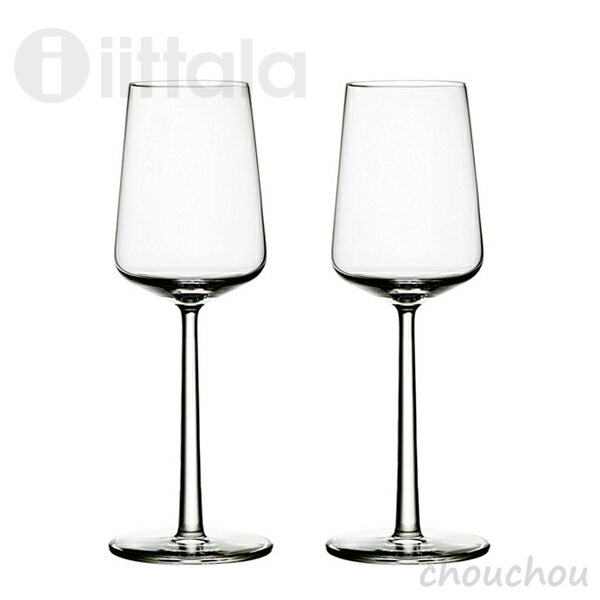 iittala Essence ホワイトワイングラス ペアセット 330ml エッセンス 【イッタラ デザイン雑貨 キッチン雑貨 台所 北欧 シンプル フィンランド ディナー お祝い ギフト プレゼント】