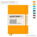 《全4色》LEUCHTTURM1917 A5ミディアム 方眼 ライジングカラー ハードカバーノート 【ロイヒトトゥルム 手帳 メモ帳 日記 記録 ドイツ 通勤 通学 出張 レフィル ステーショナリー 文房具 万年筆 Rising colours】