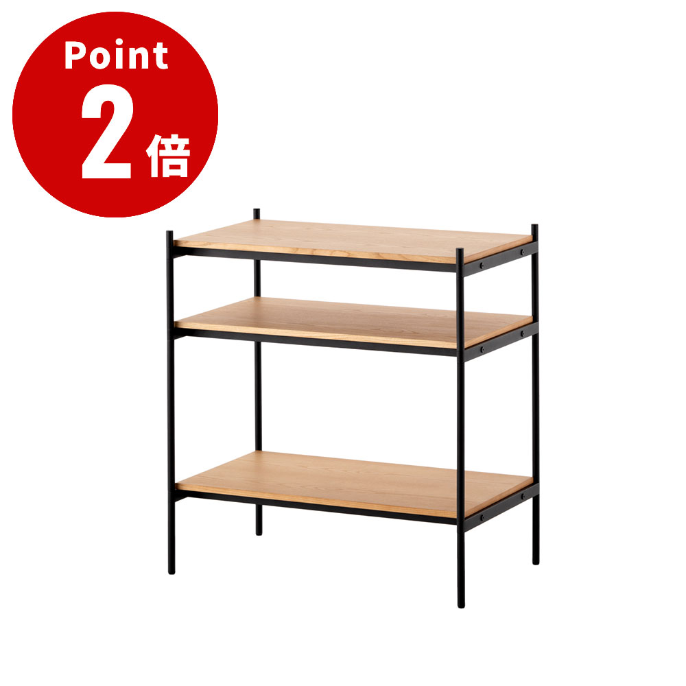 Rakuten - Like-it シェルビングシステム 450SL Na SHEL-450-SL オープンシェルフ ライクイット like-it 棚板450タイプ 耐荷重：全体 / 300kg 一段 / 100kg 転倒防止金具付き 六角レンチ付き
