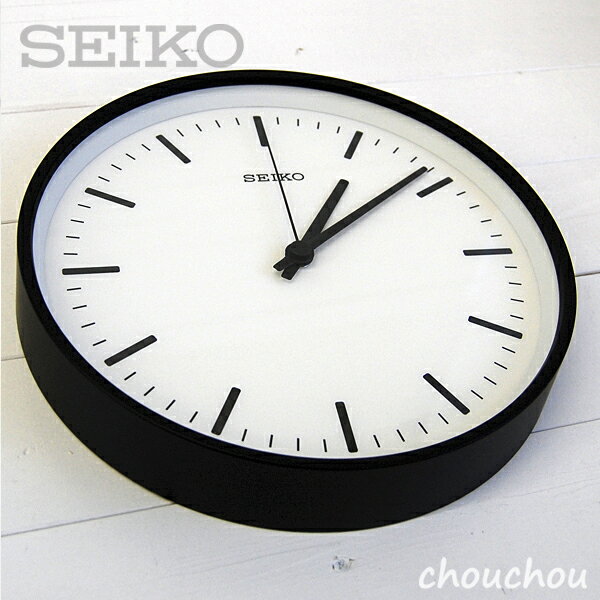 《全2色》SEIKO clock STANDARD M 26.5cm スタンダード KX309 【セイコー 壁掛け時計 掛け時計 深澤直人 デザイン雑貨 インテリア 電波時計 ウォールクロック シンプル】