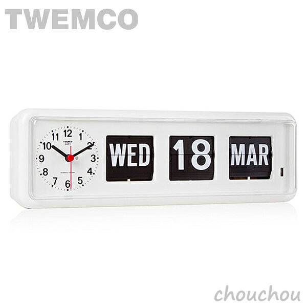 《全2色》TWEMCO BQ-38 Desk&Wall パタパタ時計 【トゥエムコ トゥエンコ デザイン雑貨 デスク&ウォール クロック 置き掛け兼用 置き時計 掛け時計 置時計 掛時計 インテリア】 [3]