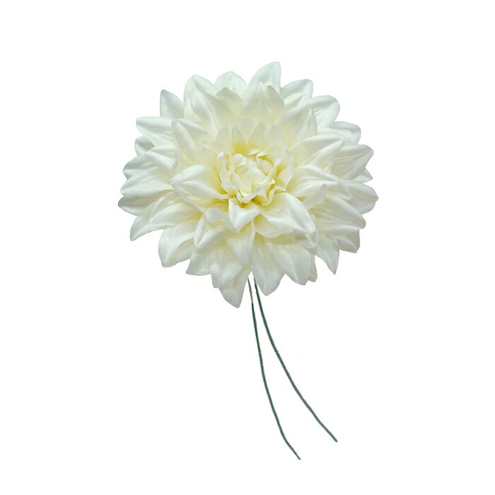 サテンダリアヘッド　クリーム　　　　　　　　　　　　　　花材 アレンジ 材料 資材 趣味 手芸 雑貨 ..