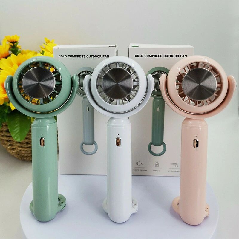 ハンディーファン 手持ち扇風機 リズム かわいい 軽量 アウトドア ミニ扇風機 手持...