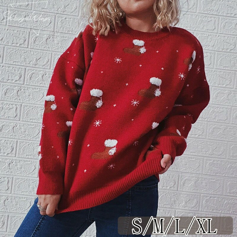 クリスマス衣装 サンタ服 ニットセーター カーディガン サンタ衣装 長袖 ニット レディース 秋冬 ギフ..