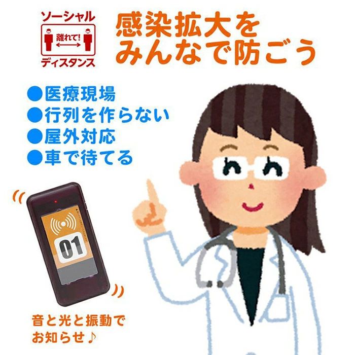 呼び出し機 20台セットワイヤレスチャイム コールベル　コードレス 　ゲストページ...