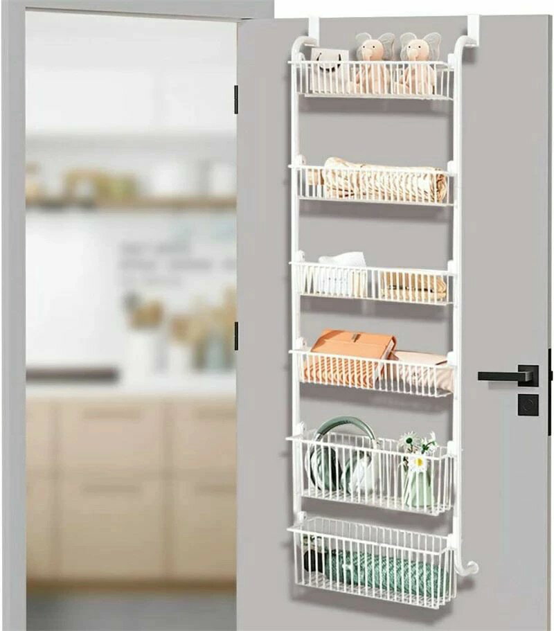 新生活 取り付け簡単 省スペース 化粧品収納 おもちゃ 大容量 吊り下げ収納 収納ラック 壁掛け ドア掛..