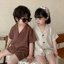 セットアップ キッズ 韓国子供服 兄妹 子供服 女の子 男の子 上下セット 半袖 ショートパンツ ジュニア ベビー服 おしゃれ 可愛い シャツ トップス ボトムス 赤ちゃん 半ズボン 入学 入園 誕生日 プレゼント 幼稚園 小学生 150cm 140 130 120 110 100 90 80