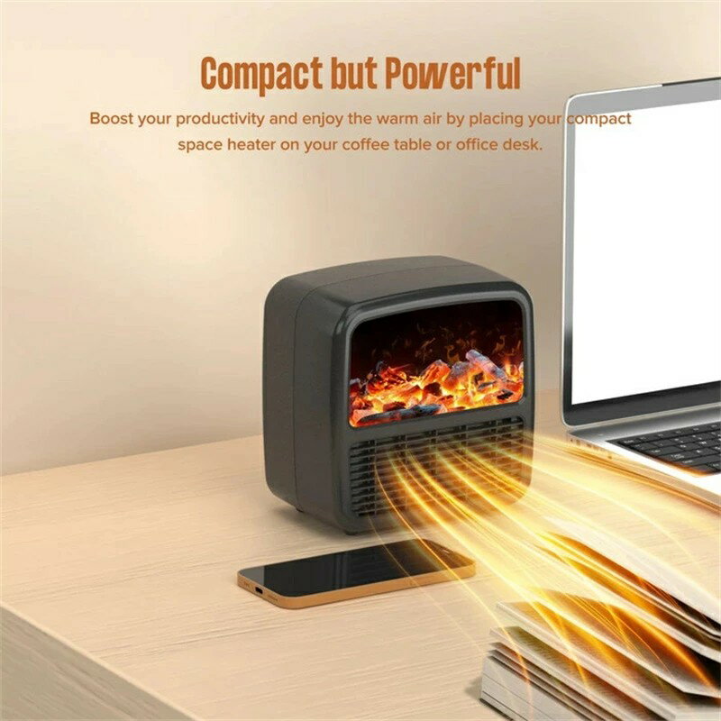 ヒーター 電気ファンヒーター 足元 ストーブ 省エネ 過熱保護 転倒保護 暖房器具 脱衣所 オフィス 送料..