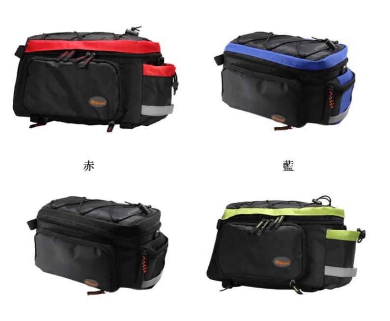拡張可能 最大25L 自転車 リアバッグ 拡張鞄 拡張バッグ 自転車 バッグ 大型 ボト...