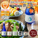 日本酒 【 小西酒造 日本酒 飲み比べセット 5本 】 ミニ 辛口 ギフト お酒 純米大吟醸 大吟醸 セット 小瓶 和食 ボトル 棚 KONISHI お祝い 結...