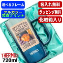 【化粧箱入り】写真入り ビールジョッキ サーモス 名入れ プレゼント 真空断熱 保温 保冷 ステンレス 名前入り ペット うちの子 写真 犬 猫 オリジナルグッ...