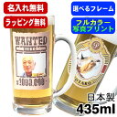 写真入り 名入れ ビールジョッキ プレゼント 名前入り ペット うちの子 写真 オリジナル グッズ 犬 猫 ペットオリジナルグッズ プリント 印刷 印字 グラス...